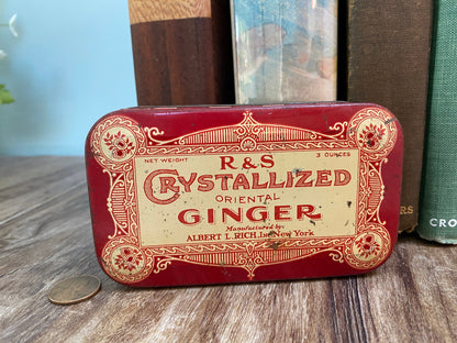 Antique Ginger Tin