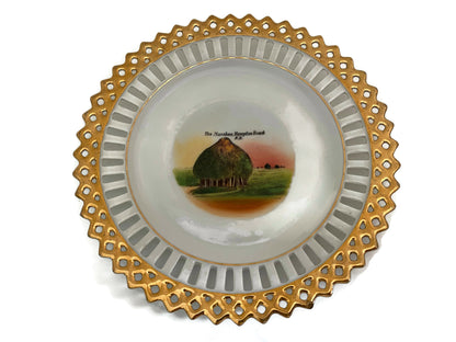 Antique Hampton Beach, NH Souvenir Dish