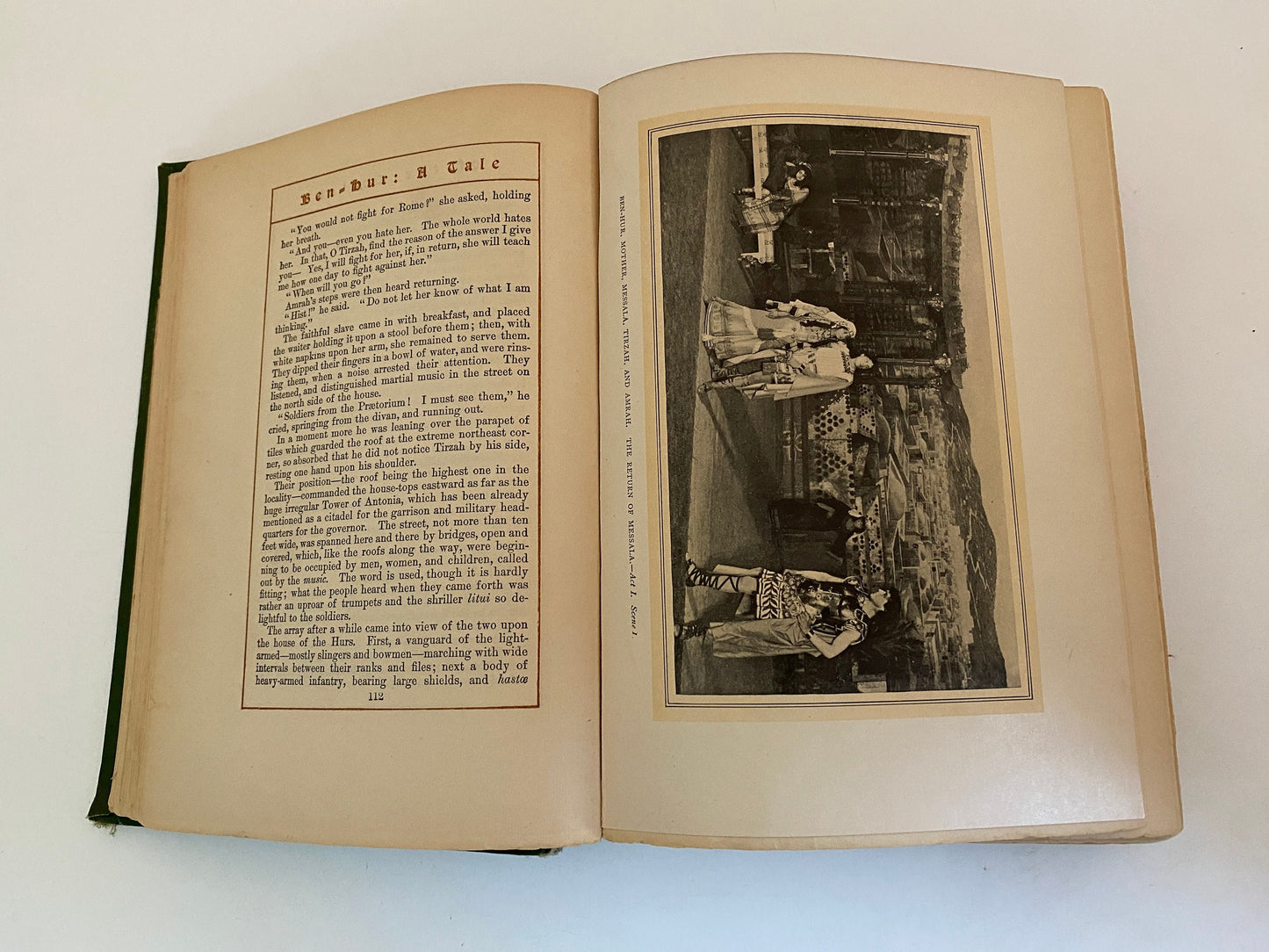 Antique Book, Ben-Hur, The Players Edition, by Lew. Wallace 1904