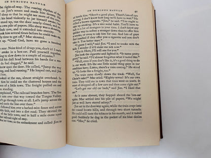Vintage Hardcover First Edition Book, In Dubious Battle by John Steinbeck