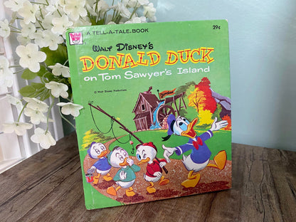 Midcentury Walt Disneys Donald Duck on Tom Sawyers Island Book