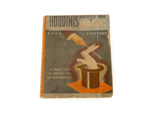 Vintage Houdini's Big Little Book of Magic 1927 First Edition