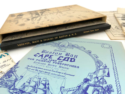 Vintage Books and Maps, Legends, Maps & Stories of Boston and New England