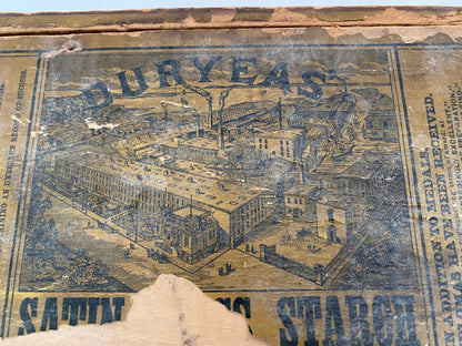 Antique Advertising Box for Duryeas' Starch